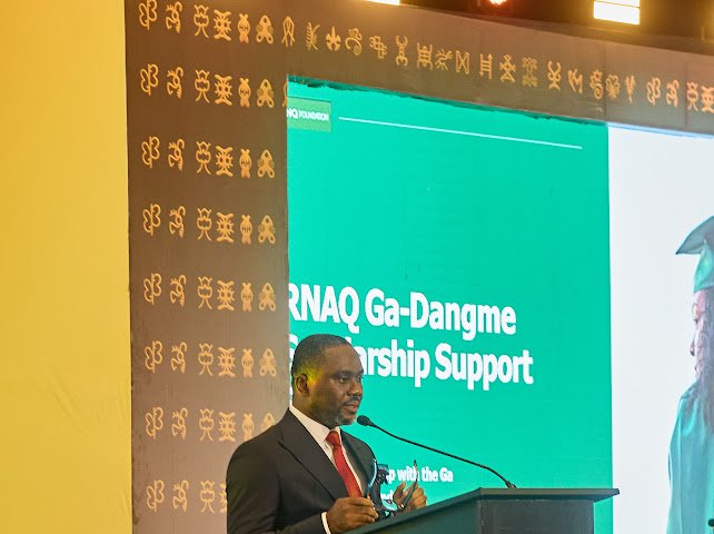 Mr Jesse Agyepong speaking to the mechanics of the Fund.